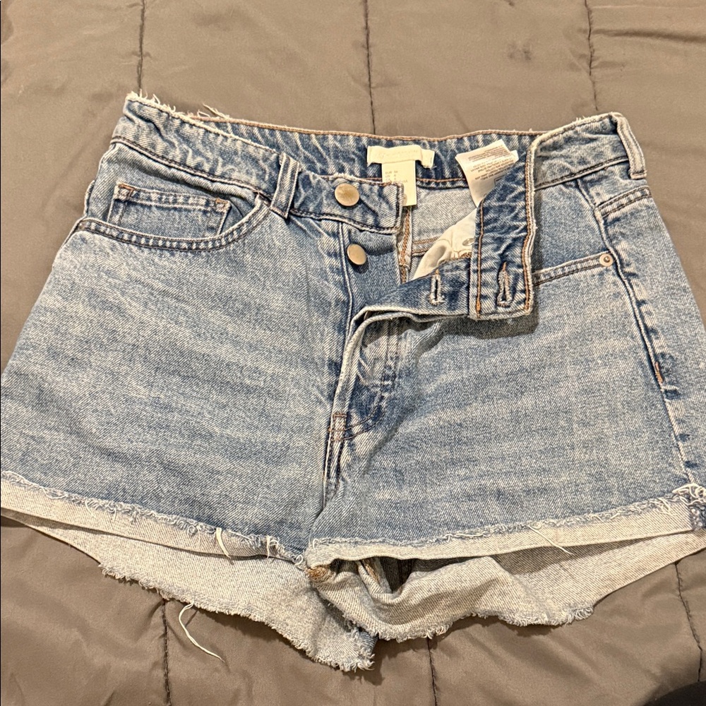 H&M Light Blue Denim Shorts